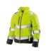 Doudoune femme jaune fluo / gris Result Safe-Guard-1