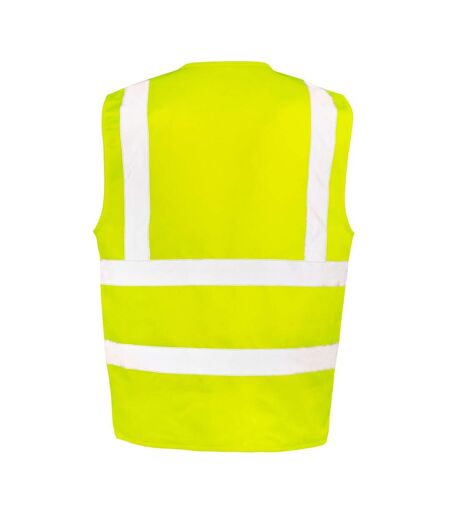 Gilet de sécurité heavy duty adulte jaune fluo Result Safe-Guard