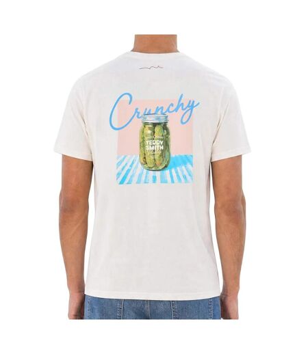 T-Shirt blanc homme teddy smith pickles