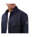 Mens Cotton Point Collar Shirt Navy Belstaff-4