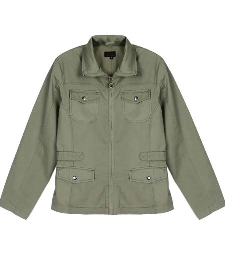 Veste Saharienne Femme Grande Taille Modèle AXMANGA1