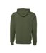 Bella + Canvas Unisex Adult Polycotton Pullover Hoodie (Military Green)