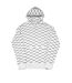 Mens All Over Logo Hoodie White Money-1