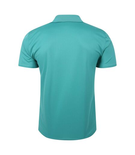 Umbro Mens 23/24 Huddersfield Town AFC Polyester Polo Shirt (Latigo Bay/Aqua Haze)