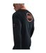 Mens Inter Milan Third Pre Match Training Football Shirt Black Blue Nike-3