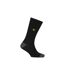 Lot De 5  Paires De Chaussettes Motif/style Contrasté Homme Noir Gris Lyle & Scott-2