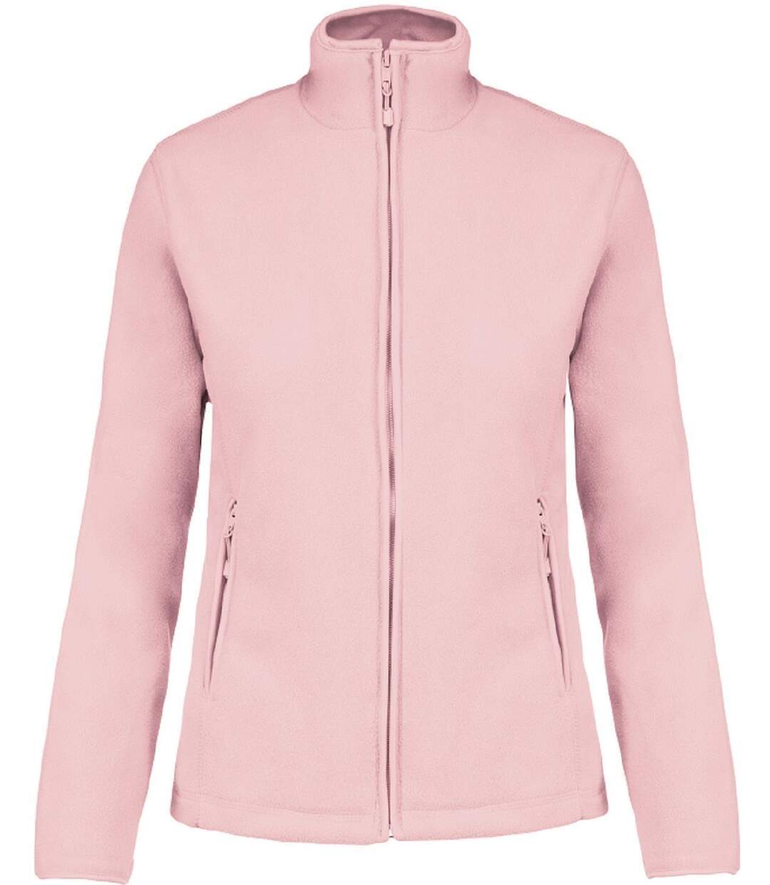 Veste micropolaire zippée - Femme - K907 - rose clair