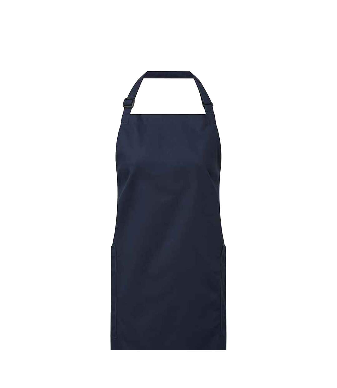 Organic fairtrade certified recycled full apron one size navy Premier-2