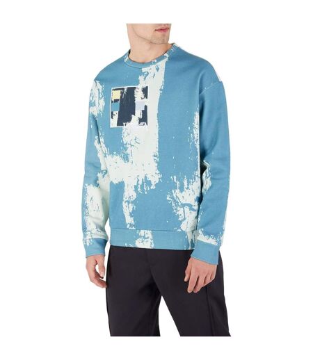 Sweat Homme Violet Sombre Emporio Armani
