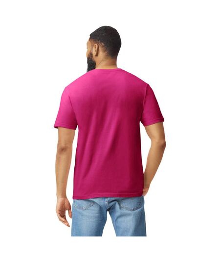 T-shirt Motif/style Uni Softstyle Adulte Rouge Foncé Gildan