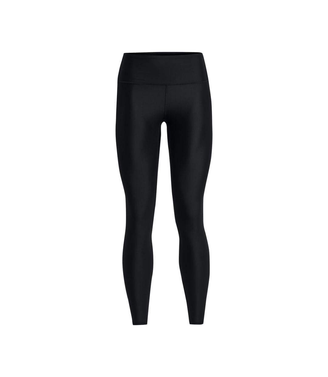 Womens/ladies Heatgear Full Length Leggings Black Under Armour-1