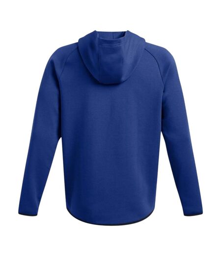 Mens Essential Fleece Raglan Hoodie Blue Under Armour