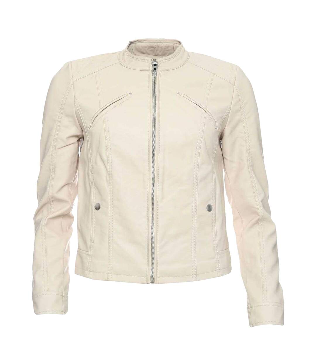 Veste Favodona Femme Blanc Cassé Vero Moda-1
