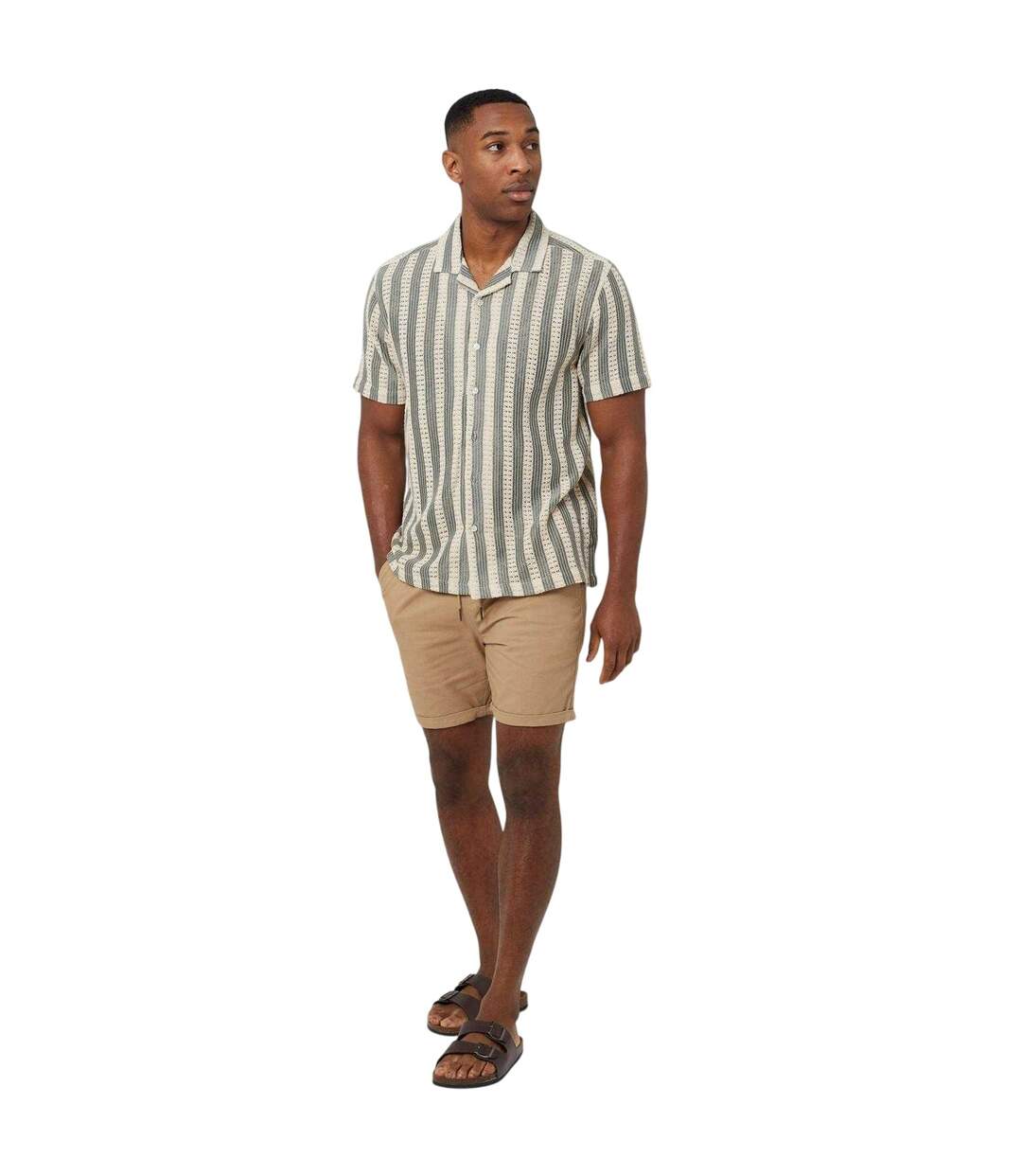 Short Chino Homme Beige Brave Soul-1