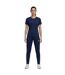 Womens/ladies Con22 3 Stripes Slim Tracksuit Bottoms Navy Blue Adidas-1