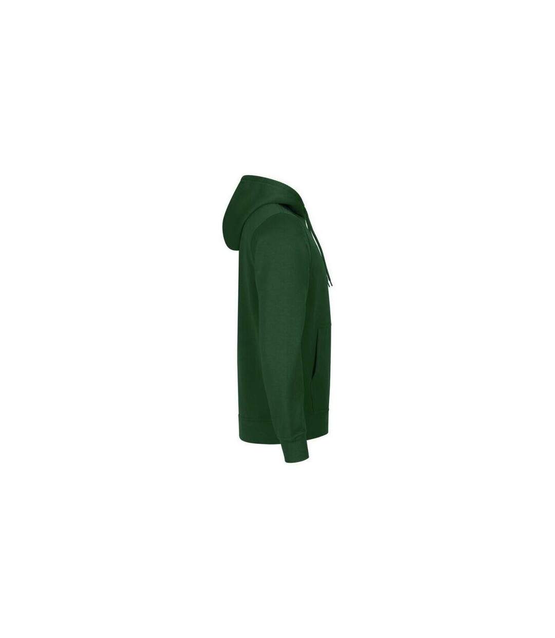 Unisex Adult Miami Hoodie Bottle Green Clique-2