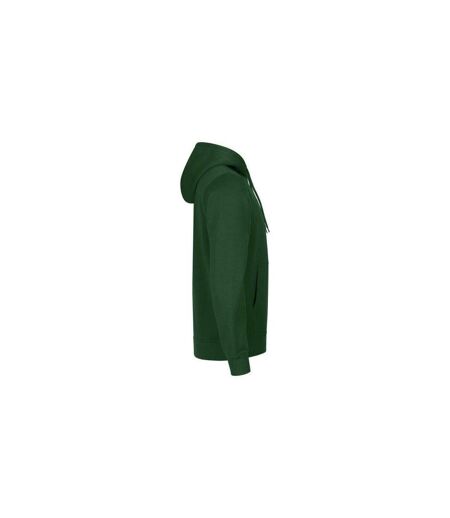 Unisex Adult Miami Hoodie Bottle Green Clique