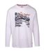 T-shirt chira homme blanc Trespass-1
