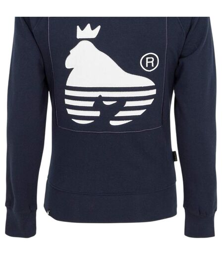 Mens Sig Hells Cotton Hoodie Navy Money