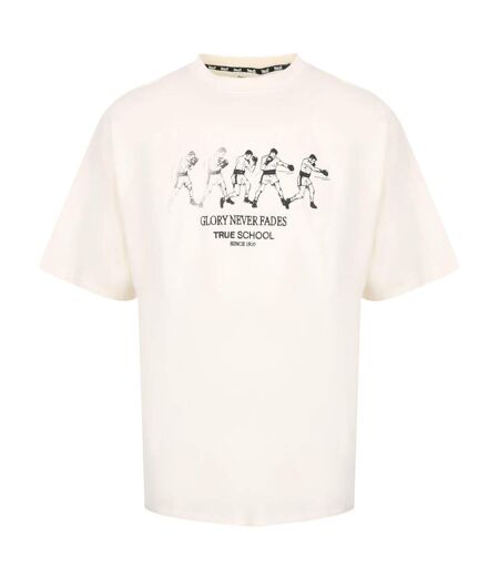 Mens Boxer T-shirt White Everlast
