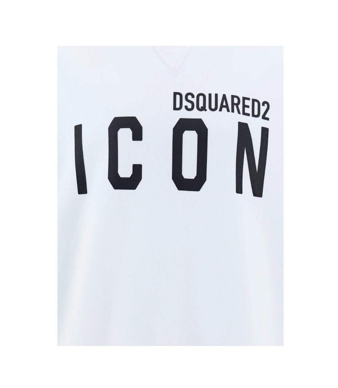 Sweat Motif/style Icône Cool Adulte Blanc Noir DSquared2-3