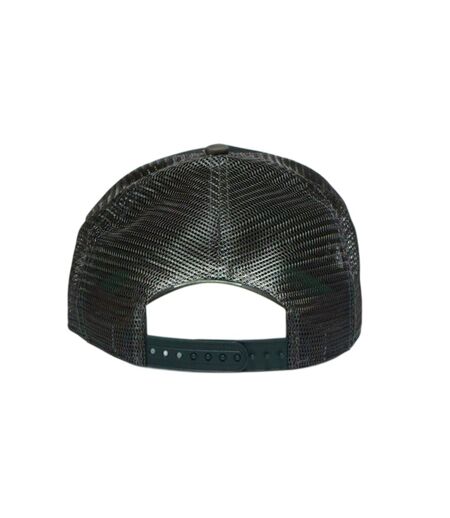 Casquette Trucker Motif/style Logo Private Plate Noir Gris Christian Rose