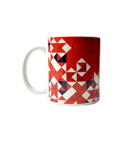 Arsenal FC Particle 325ml Mug (Red/White) (One Size) - UTBS3761