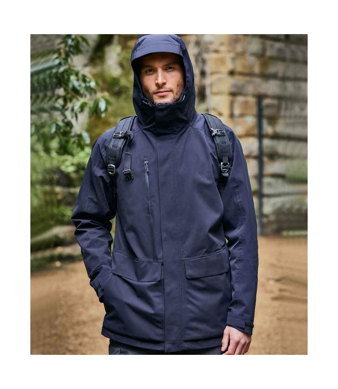 Veste imperméable pro adulte bleu marine foncé Craghoppers