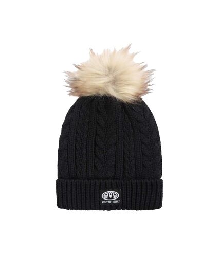 Animal Womens/Ladies Becky Recycled Winter Hat (Black)