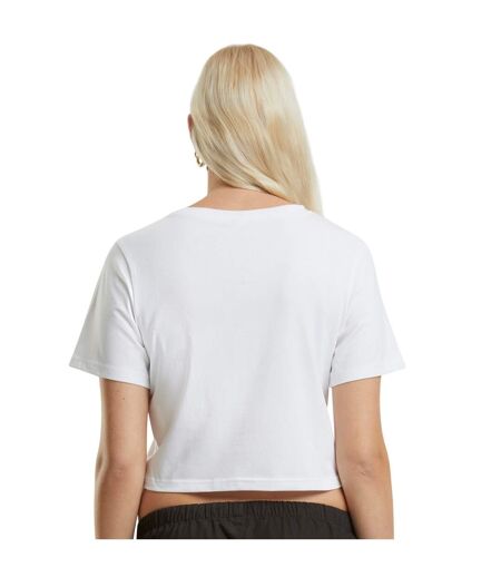 T-shirt Court Femme Blanc New Morning Studios