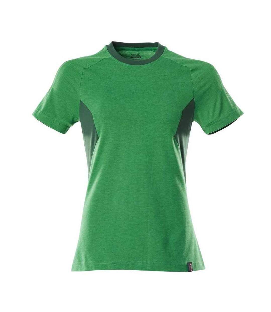 Womens/ladies Accelerate T-shirt Grass Green Green Mascot-1