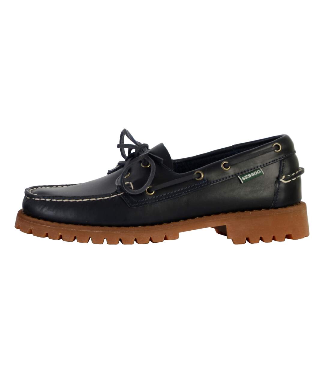 Mocassin Cuir Docksides Sebago Ranger Waxy-1