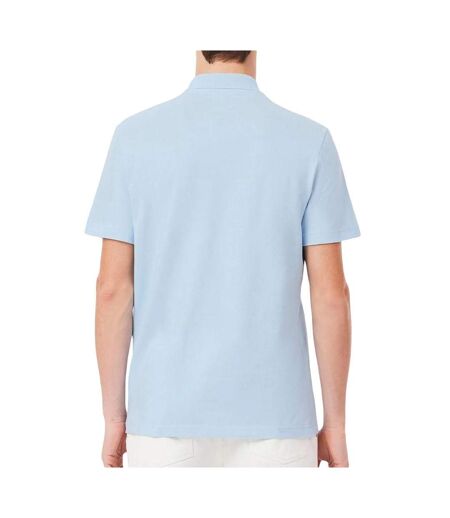 Polo bleu ciel homme lacoste dh55220