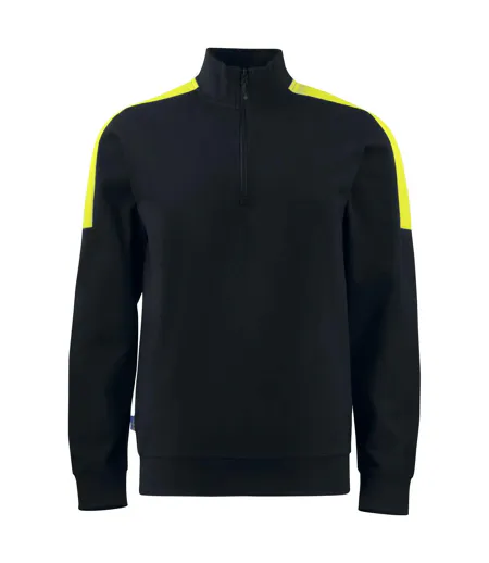 Sweat Prio Homme Noir Jaune Projob