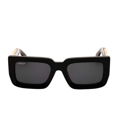 Unisex Adult Boston Sunglasses One Size Black Gold Dark Grey Off White