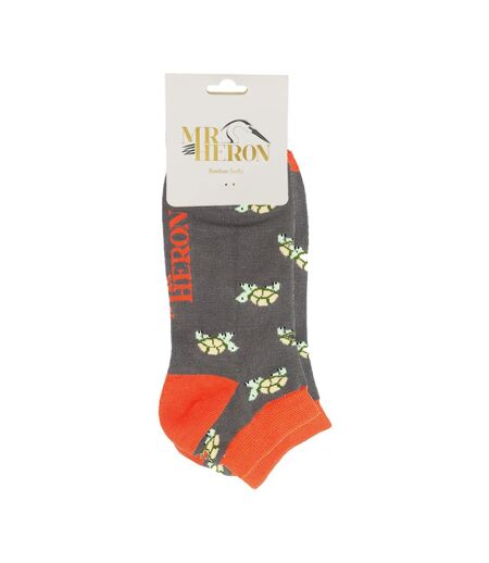 Mr Heron - Chaussettes Bambou Basses Homme | Chaussettes Courtes Fantaisie