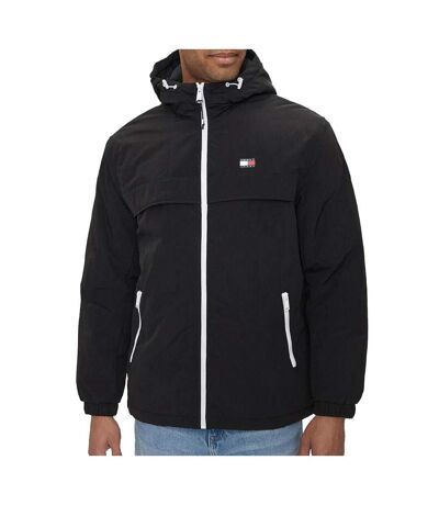 Veste noire homme tommy hilfiger solid - m