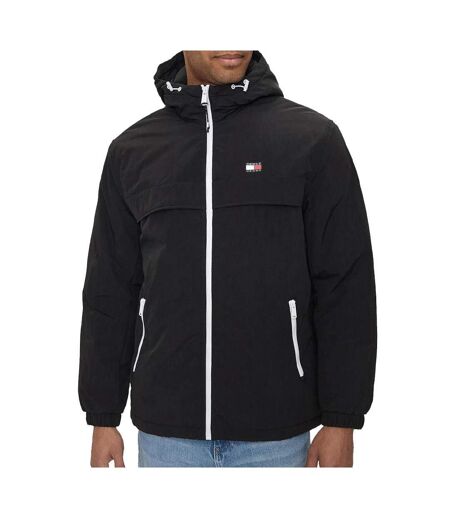 Veste noire homme tommy hilfiger solid - m