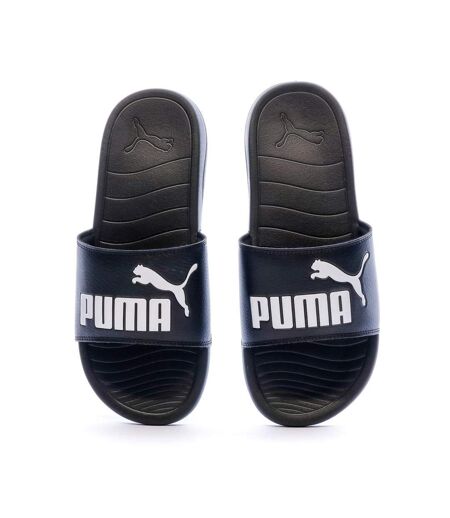 Claquettes noires homme Puma Popcat 20 - 42