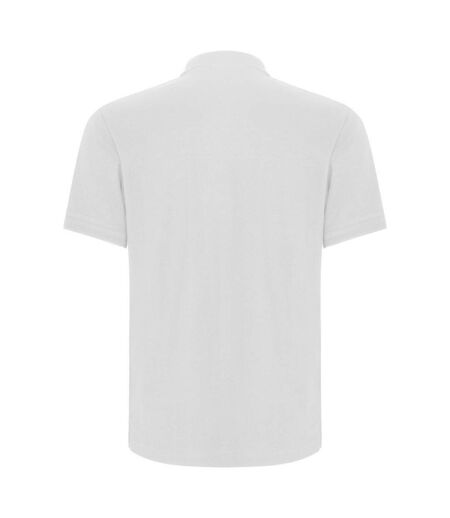 Unisex Adult Centauro Premium Short-sleeved Polo Shirt White Roly