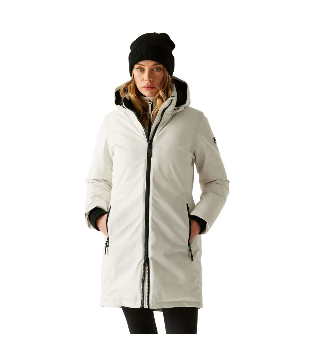 Veste Imperméable Marron Femme Blanc Regatta-1