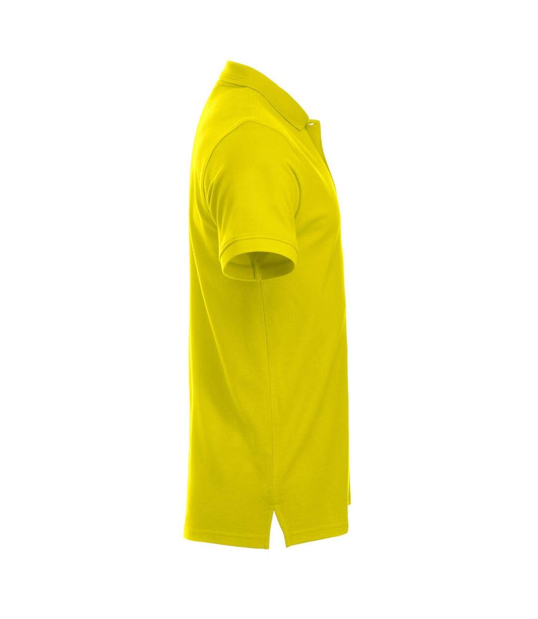 Polo manhattan homme jaune fluo Clique-4