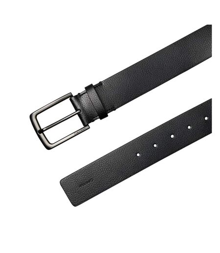 Ceinture noir homme calvin klein jeans warmth buckle 1