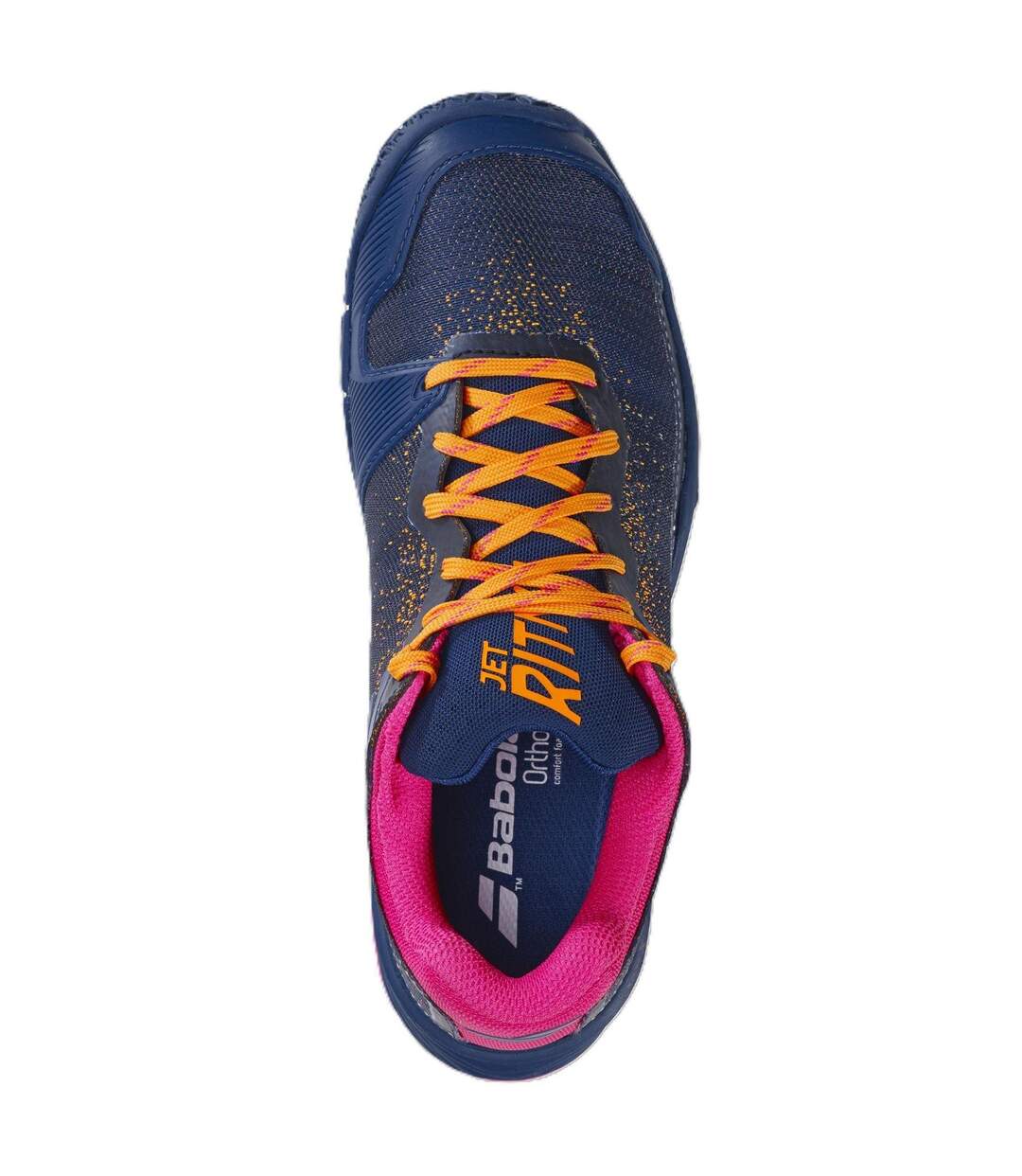 Womens/ladies Jet Ritma Tennis Shoes Blue Rose Babolat-3