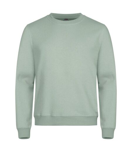 Unisex Adult Miami Round Neck Sweatshirt Sage Green Clique