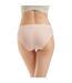 Womens/ladies Ribbed High Waist Briefs Peach Whip Adidas-2