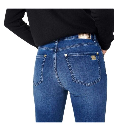 Womens/ladies Stevie Skinny Jeans Light Blue Biba