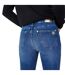 Womens/ladies Stevie Skinny Jeans Light Blue Biba-4