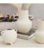 Vase Cruche 2 Anses Dwight 16cm Beige-2