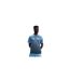 Mens Air Swoosh Stripes Polo Shirt Blue Nike-1